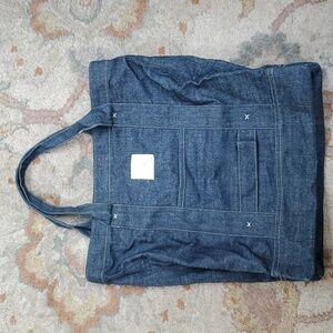 H&M x Lee denim tote bag